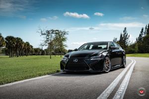 Lexus GS F on Vossen Wheels (S21-01) 2019 года